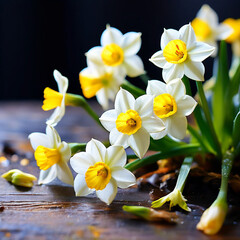 daffodil flowers - 764044096