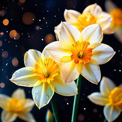 daffodil flowers - 764044208