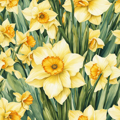 yellow daffodils - 764044228