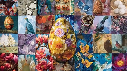 Easter Extravaganza: A Kaleidoscope of Colors and Patterns