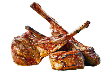 Roast rack of lamb