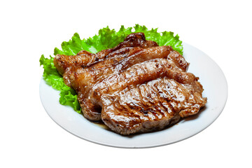 Roasted sliced picanha