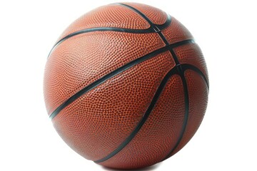 Ball basketball isolated as a sports on over white background