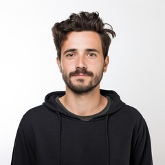 Obraz premium Portrait of a Young Man for Fashion and Lifestyle Concepts