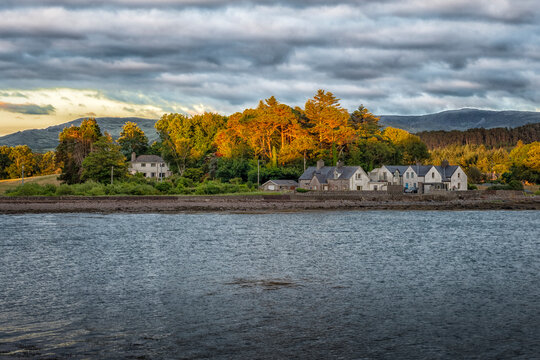 Kenmare Bay with Houses in Background