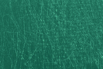 Green grunge texture with scratches, chalkboard texture