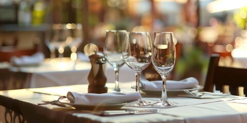Generate a photo of friends restaurant 