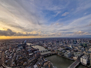 View over London from The Shard - 764081098