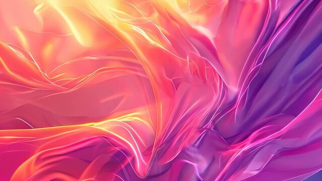 Abstract background of beautiful wavy silk or satin.