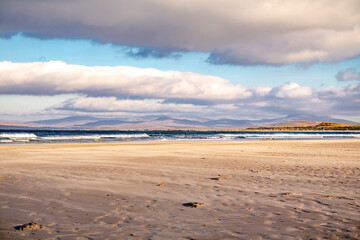 Narin Strand is a beautiful large blue flag beach in Portnoo, County Donegal - Ireland