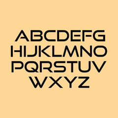 Classic college font. Vintage sport font in american style for football, baseball or basketball logos and t-shirt. Athletic department typeface, varsity style font.