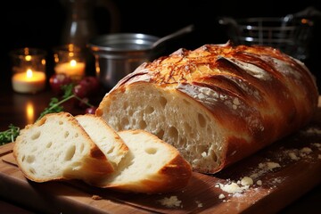 tasty loaf of bread
