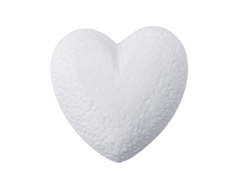 Heart foamHeart foam, transparent background