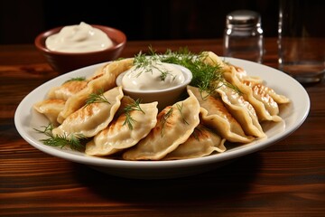 pierogi meal