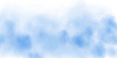 Blue smog clouds on floor. Fog or smoke. Isolated transparent special effect. Morning fog over land or water surface. Magic haze. PNG.
