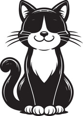 Whimsical Felines: Abstract and Cartoonish Cat Illustrations