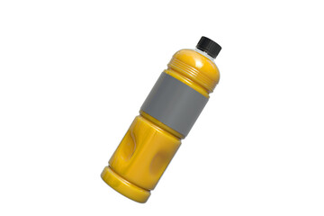 bottle of orange juice, 3d render mock up, Png file.