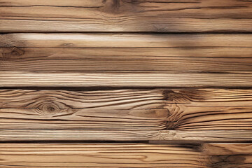 Fototapeta premium Light Brown dirty look wood wall wooden plank board texture background with grains and structures