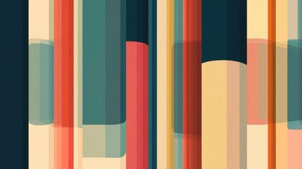 abstract book background in minimalist vector style, for education, school, book day, back to school concept background
