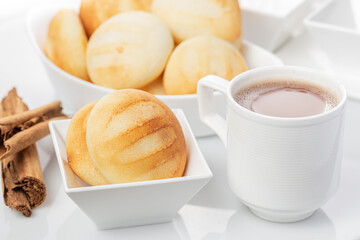 Delicious and nutritious almojabanas or pandebono