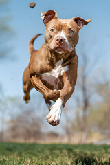 The Majestic Leap: A Display of Canine Agility and Athleticism