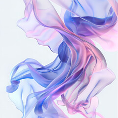 Abstract Minimalist Shapes Pastel Colour Graphic Design Element