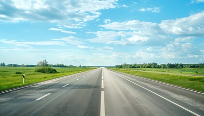 road in the countryside