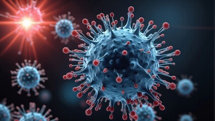 Corona Virus, Microbiology And Virology Concept