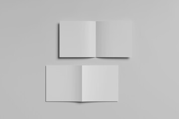 Square Brochure Mockup