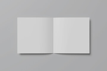 Square Brochure Mockup
