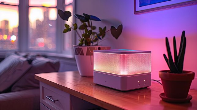 A compact, smart projector that transforms any wall into an interactive entertainment or work space