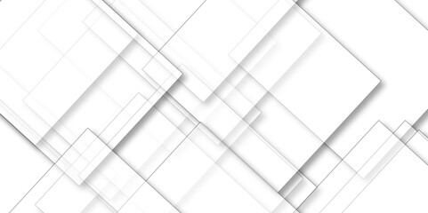 Abstract minimal geometric white and gray light banner pattern. White and grey modern minimalistic pale geometric. Geometric triangular or polygonal line shapes, stylist geometric line background.