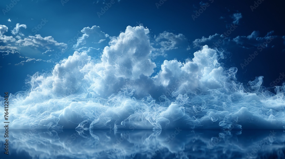 Poster an isolated transparent smog or fog effect. white modern cloudiness, mist or smog background.
