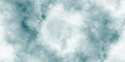 Abstract blue watercolor natural clouds and smoke. Elegant vintage grunge background texture. Old grunge design cement wall texture. Soft white vintage or antique distressed texture.	