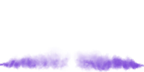 Purple fog in slow motion. Realistic atmospheric purole smoke. Red fume slowly floating rises up. PNG.
