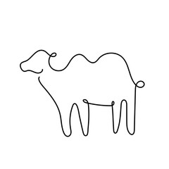 vector the camel icon