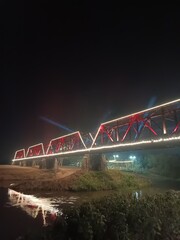 bridge at night