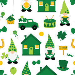 St Patricks Day Vector Pattern, St Patricks Day vector Design, St Patricks Day Cute Vector Pattern, Cute Vector Pattern, St Patricks Day icon Silhouette, St Patricks Day Pattern illustration