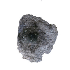 exposed concrete on the wall