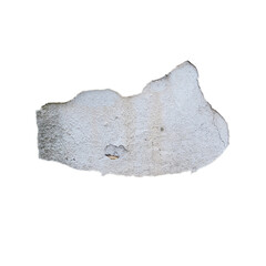 exposed concrete on the wall