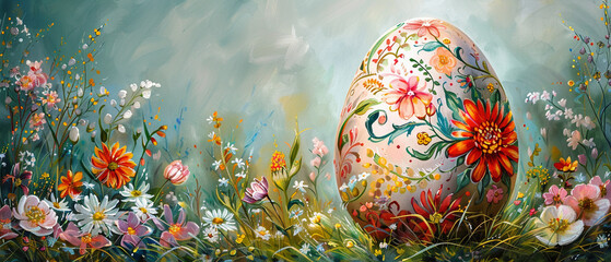 Obraz na płótnie Canvas Easter illustration