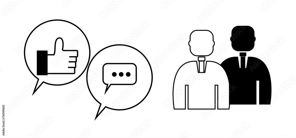 Poster 2d illustration digital abstract business networking background