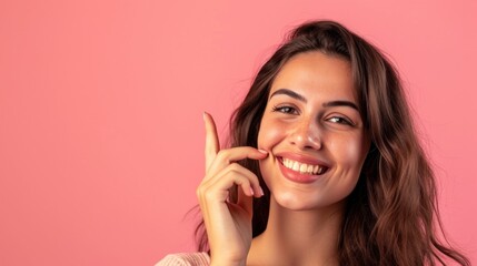 Fototapeta premium Portrait of beautiful young girl ,business woman ,beautiful woman smiling.model woman looking at camera isolated background