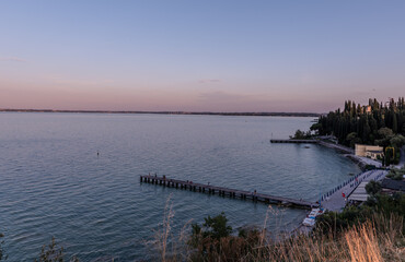 Fototapeta premium SIrmione, Lombardia, lago di Garda, Italy, Grotte di catullo