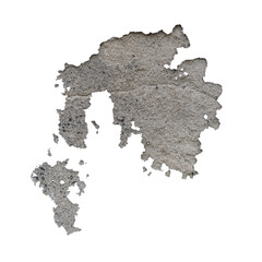 Obraz premium Fallen plaster wall