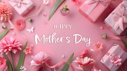 Happy Mothers day design background