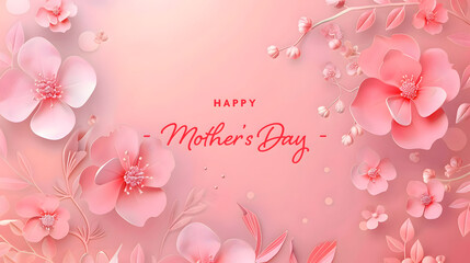 Happy Mothers day design background