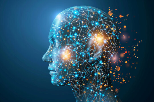 Explore the seamless integration of AI in fintech, portraying a luminous world of data-driven insights and innovative trading strategies