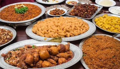 Delicious food for a Ramadan feast
