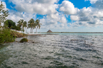 bacalar, quinta roo, mar, acuático, oceáno, playa, cielo, balandra, isla, bajel, viajando,...